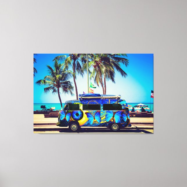The Van 1 Wrapped Canvas Print (Front)