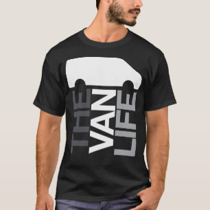 The Van Life Logo Greyscale T-Shirt