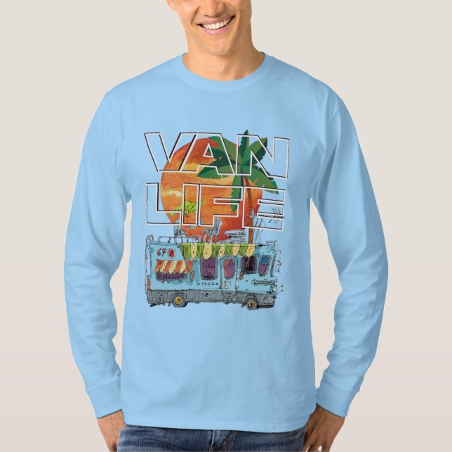 The Van Life. Long Sleeve T-Shirt (Front)
