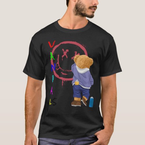 The vandaled bear  T_Shirt