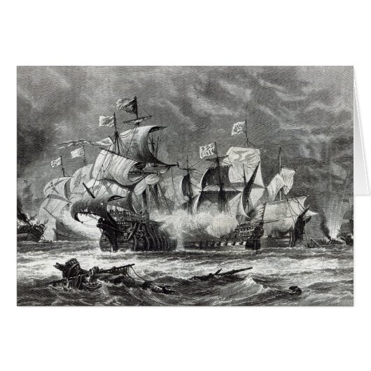 The Vanguard, under Sir William Winter Cards (Front Horizontal)