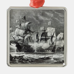 The Vanguard, under Sir William Winter Metal Ornament