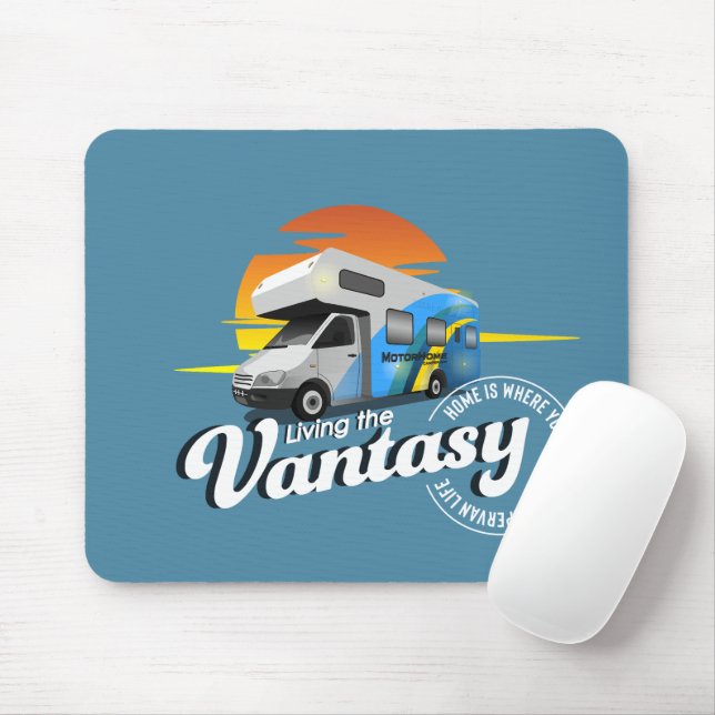 The Vantacy Life of Campervan | Mouse Pad (With Mouse)