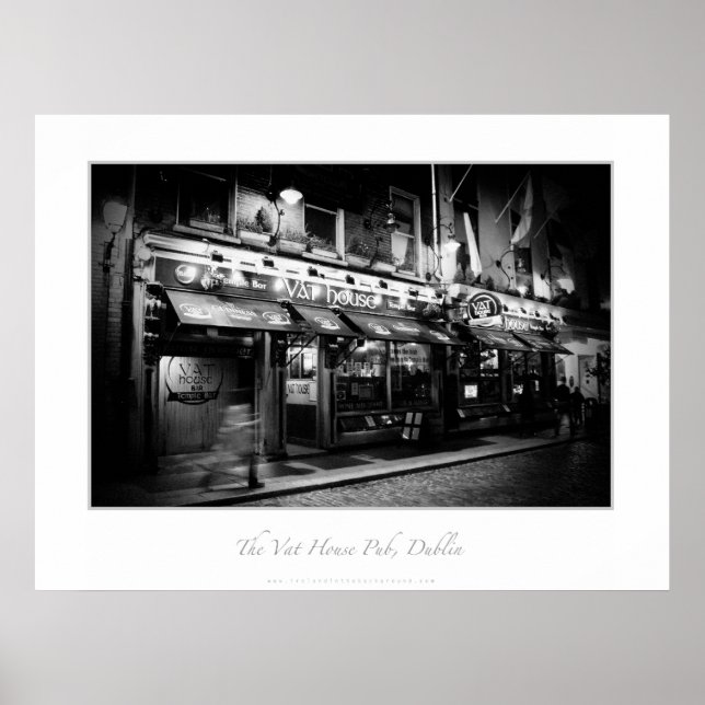 The Vat House Pub, Dublin Poster (Front)