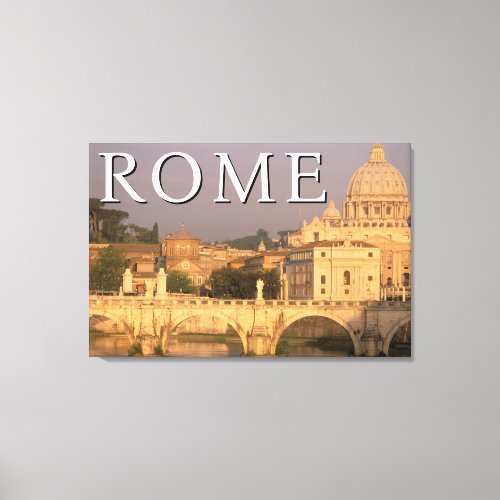 The Vatican  Italy Rome Canvas Print
