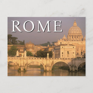 The Vatican Italy, Rome Happy Birthday Postcard