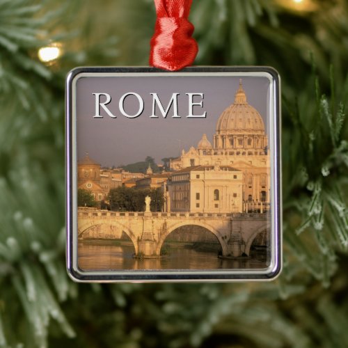 The Vatican  Italy Rome Metal Ornament