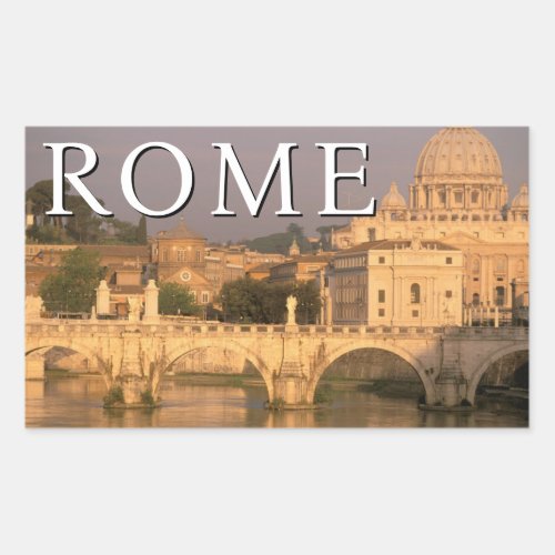 The Vatican  Italy Rome Rectangular Sticker