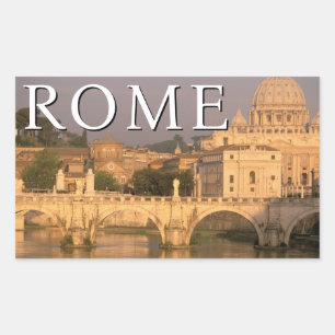 The Vatican   Italy, Rome Rectangular Sticker