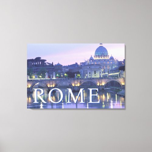 The Vatican  Rome Italy Canvas Print