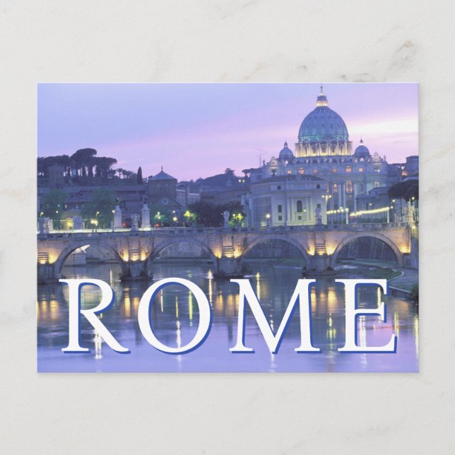 The Vatican | Rome, Italy | Happy Birthday Postcard (Front)