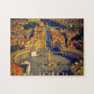 The Vatican Rome Italy. Jigsaw Puzzle