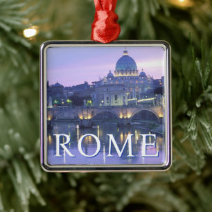 The Vatican Rome, Italy Metal Ornament