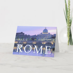 The Vatican Rome, Italy Thank You Card