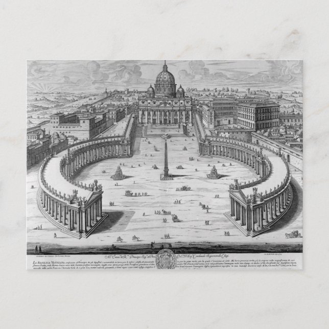 The Vatican, Rome Postcard (Front)