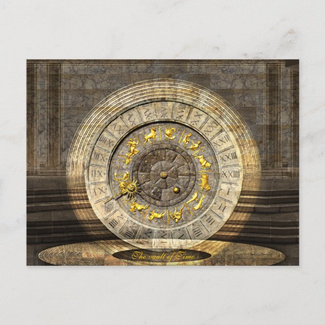The vault of Time Postcard (Front)