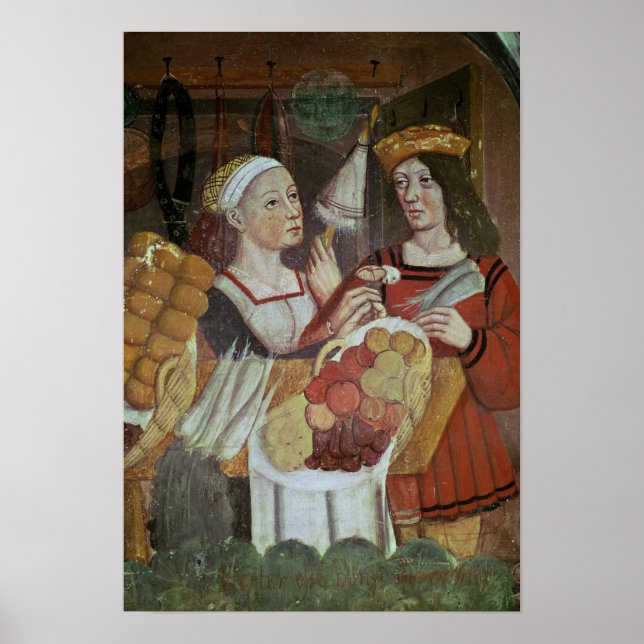 The Vegetable Market Poster (Front)