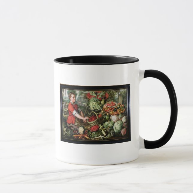 The Vegetable Seller Mug (Right)