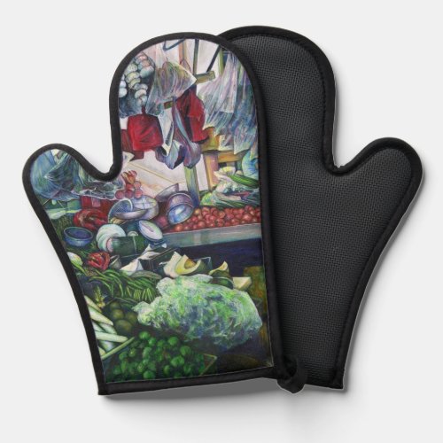 The Vegetarian Club Meets Here on Tuesdays Aftern Oven Mitt