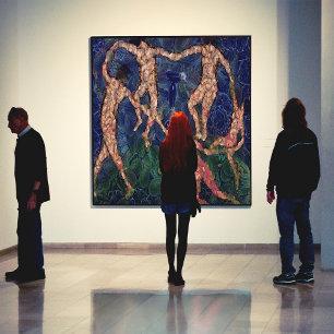 The Vegetarian Dance Fine Art Spoof Canvas Print