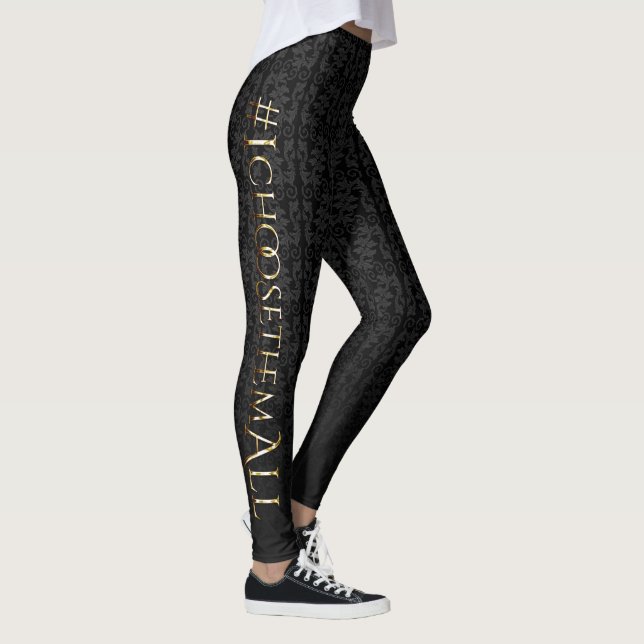 The Veil Diaries #iChooseThemAll Leggings (Right)
