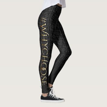 The Veil Diaries #whychoose Leggings by TheVeilDiaries at Zazzle