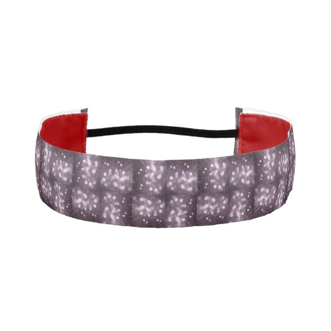 The Veil-Walker: Amethyst & Anchor Athletic Headband (Front)