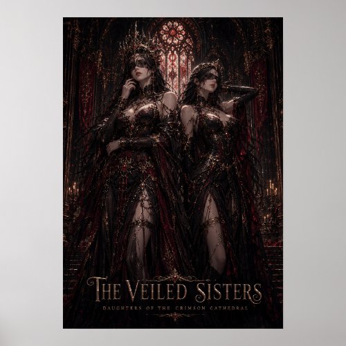 The Veiled Sisters: Daughters of the Crimson Poster