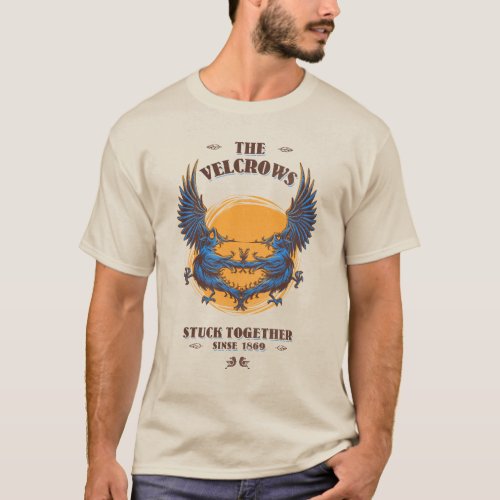 The Velcrows bright colors T_Shirt