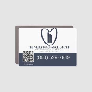 The Velez Insurance Group      Car Magnet