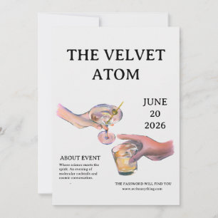 The Velvet Atom: A Molecular Cocktail Event