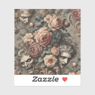 The Velvet Crash – Gothic Victorian Design Sticker