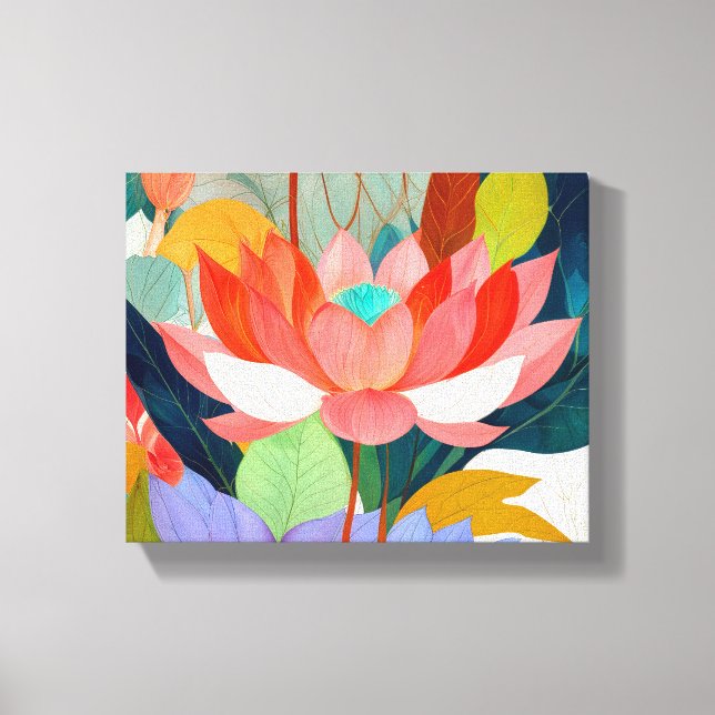 The Velvet Garden Canvas Print (Front)