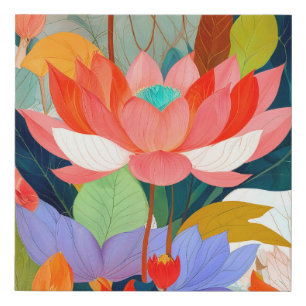 The Velvet Garden Faux Canvas Print