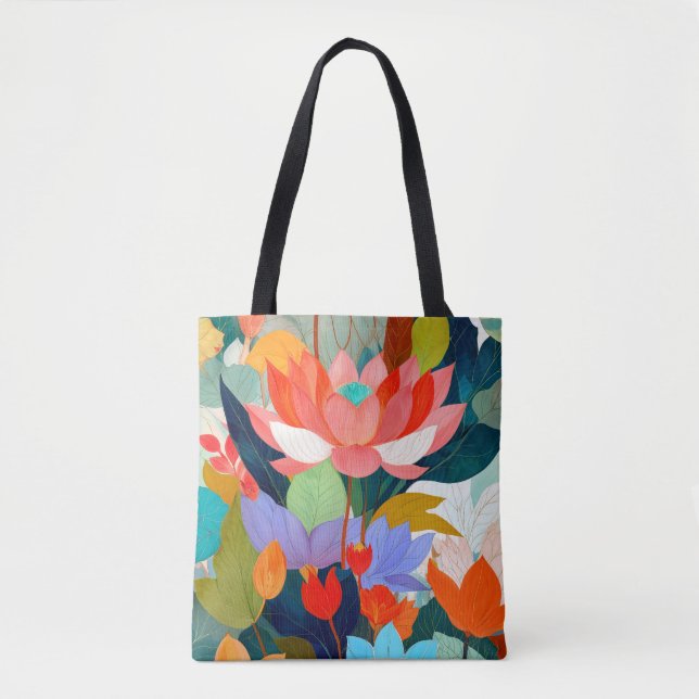 The Velvet Garden Tote Bag (Front)