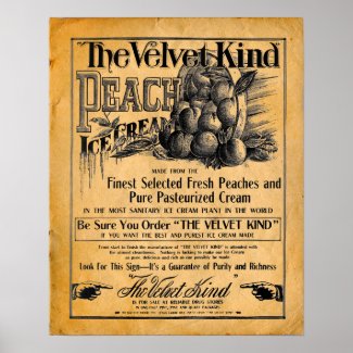 The Velvet Kind Ice Cream Print - Poster