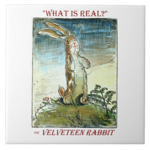 The Velveteen Rabbit by Margery Williams Ceramic Tile