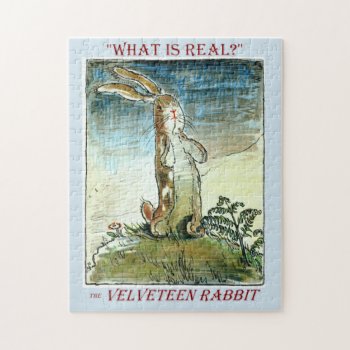 The Velveteen Rabbit Puzzle by Your_Treasures at Zazzle