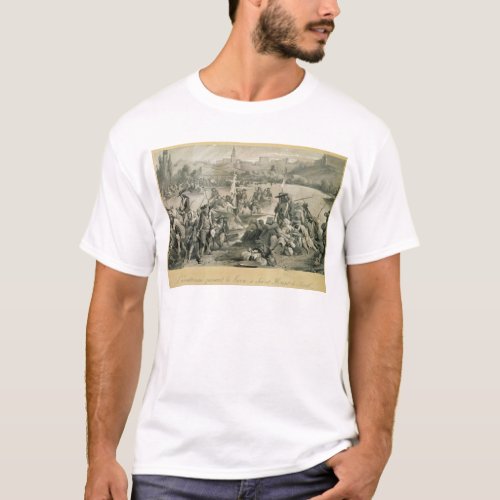 The Vendean Army Crossing the Loire T_Shirt