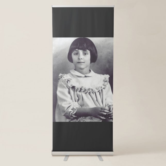 The Venerable Antonietta Meo Retractable Banner (Front)