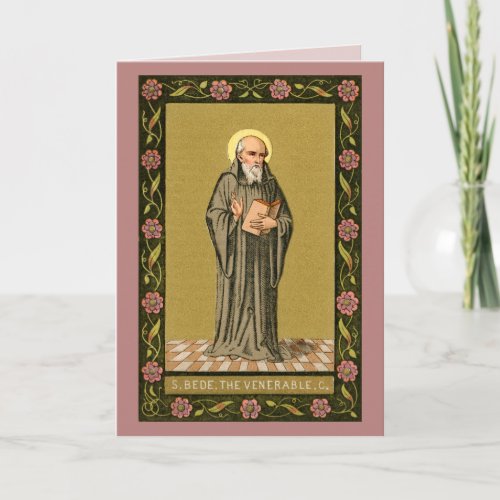 The Venerable Bede Preaching P 008 Card