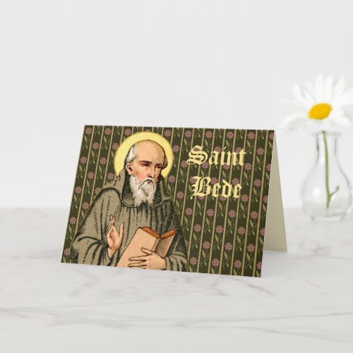 The Venerable Bede Preaching P 008 Generic Card