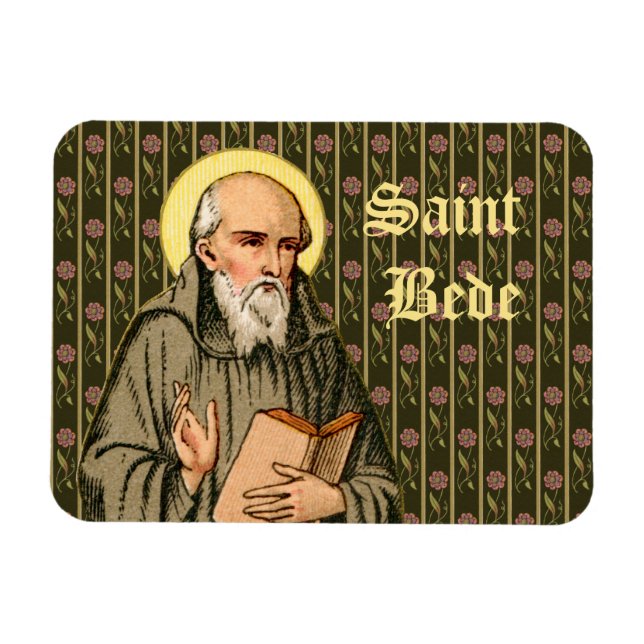 The Venerable Bede Preaching (P 008) Generic Magnet (Horizontal)