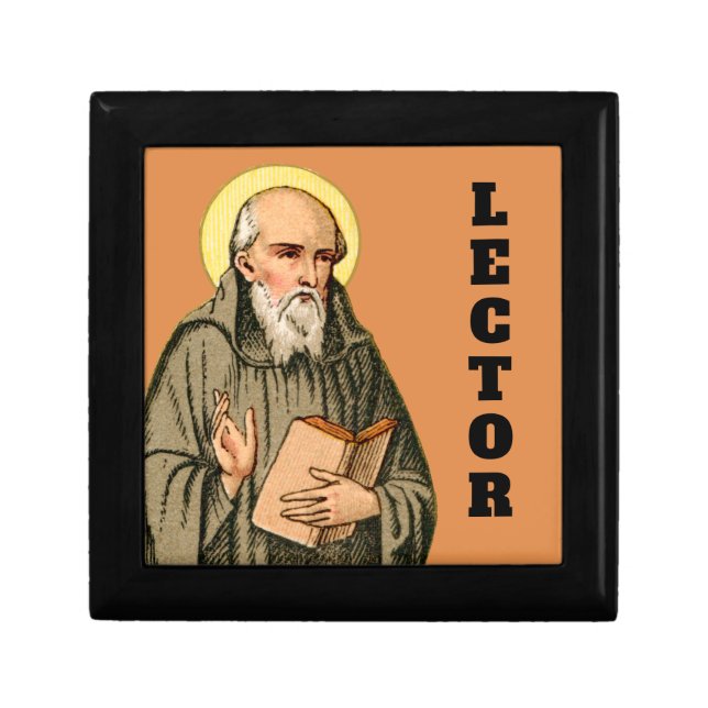 The Venerable Bede Preaching (P 008) Gift Box (Front)