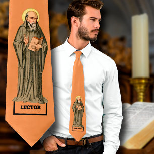 The Venerable Bede Preaching (P 008) Neck Tie