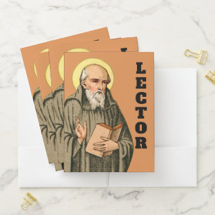 The Venerable Bede Preaching (P 008) Pocket Folder