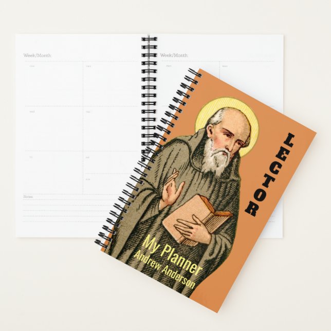 The Venerable Bede Preaching (P 008; Prayer) Planner (Display)