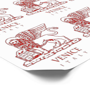 The Venetian Lion Temporary Tattoos