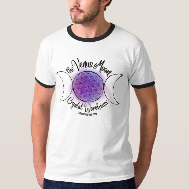 The Venus Moon Ringer Tee (Front)