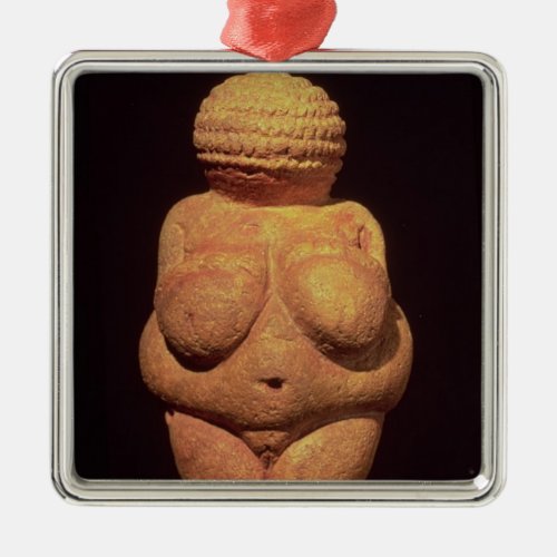 The Venus of Willendorf Fertility Symbol Metal Ornament